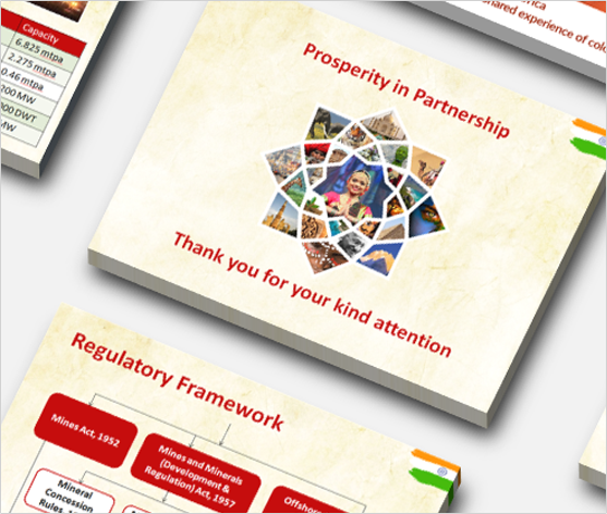 Powerpoint presentation for India Mining Indaba 2015