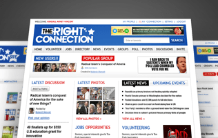 The Right Connection Site: Social Networking website design and development
